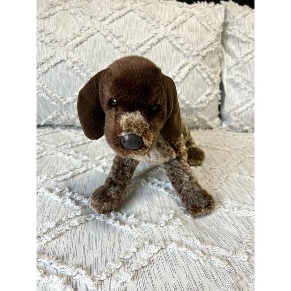 Douglas Cuddle Toys Realistic Wolfgang German Pointer Dog Stuffed Animal - Picture 1 of 7